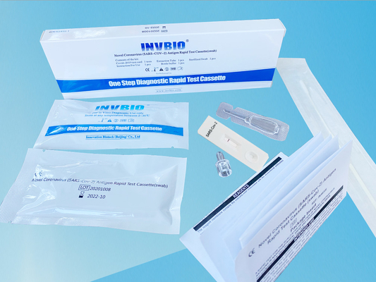 Invbioの抗原のキット テスト非侵略的な鼻の綿棒Covid-19