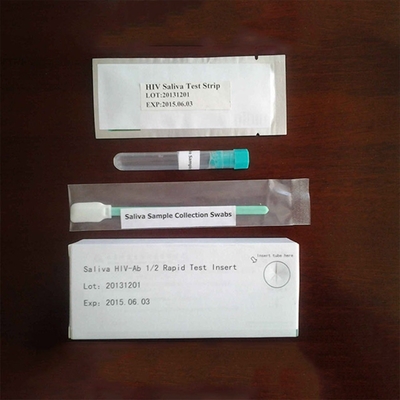 抗体 Hiv の検出の伝染病の急速なテスト キットの全血血しょう唾液のサンプル 25 のテスト