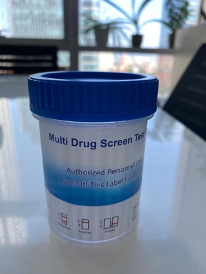 セリウムは 30 の異なった薬剤のための 10 のパネルの薬物検査のキット 1 つのステップ Doa の尿のコップを承認しました