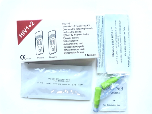 プラスチック99%の感受性HIV急速なテスト キットはIを分類する