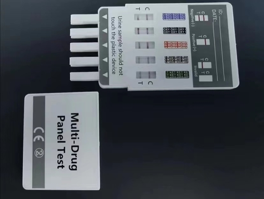 自宅でそして実験室試験の正確な10のパネルの尿のすくいカード薬物検査