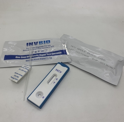 反Hcvの感染症急速なテスト キット カセット装置25pcs/Box