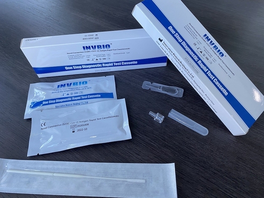 Covid 19 Coronavirus Rtkの抗原急速なテスト カセットおよび唾液のロリポップ テスト