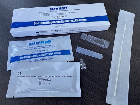 Covid 19のラットの抗原の鼻の急流のテストは30分以内の結果を与える