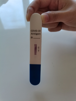 Covid 19 Coronavirus Rtkの抗原急速なテスト カセットおよび唾液のロリポップ テスト