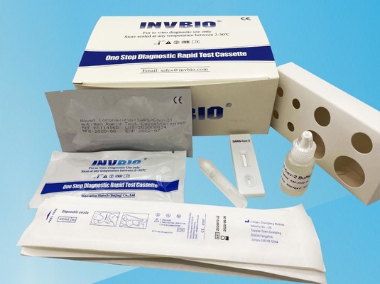Covid 19 Coronavirus Rtkの抗原急速なテスト カセットおよび唾液のロリポップ テスト