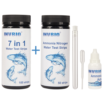 1つの魚のアクアリウムの水質試験に付きInvbio 7つはアンモナル窒素テスト キットを除去する