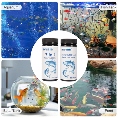 1つの魚のアクアリウムの水質試験に付きInvbio 7つはアンモナル窒素テスト キットを除去する
