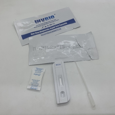高い感受性1のステップ急速なテスト キットの援助/HIV 1/2の抗体の全血の伝染Oemの包装