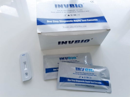 反HIV 1/2の感染症急速なテスト キットIvdの免疫学的検定HIVの検出の全血