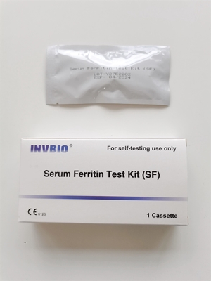 貧血症のFerritinセリウムが付いている家テスト キットを検出することは示した