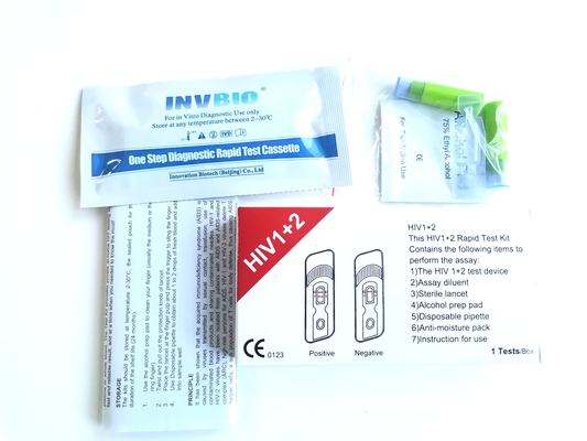 医学の試薬25pcs/Box HIV全血の急速な家テスト キット