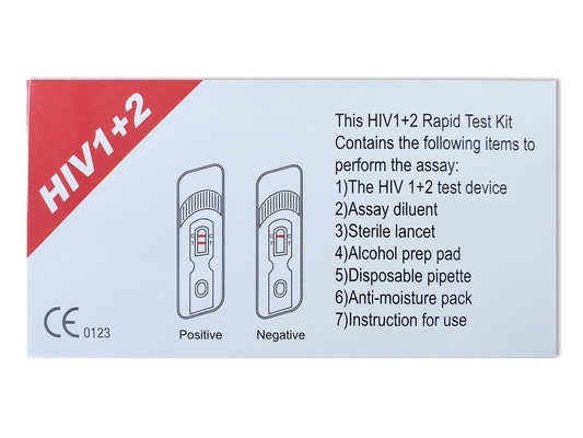40pcs Ag Abの梅毒およびHIVの援助のための急速な診断試験キット