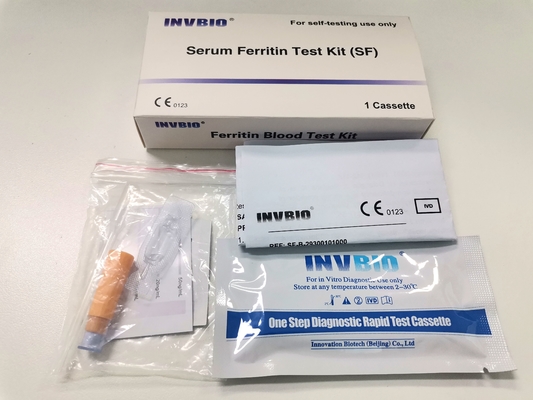 Ferritinのセリウムが付いている急速で量的な血液検査自宅で