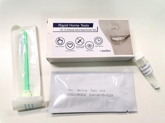 試供品HIVテスト急速なキットの唾液の家の使用