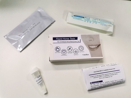 HIV 1/2の口頭綿棒テスト キット使いやすいFscの承認