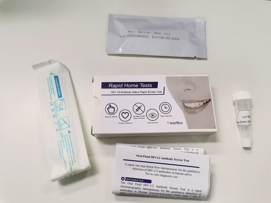 1つのステップはHIVコンボ テスト キットの唾液/口頭医学の診断を助ける
