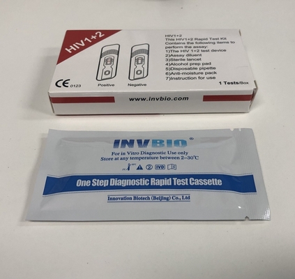 オム HIV 急速検査キット 全血診断 自宅用 セルフテスト