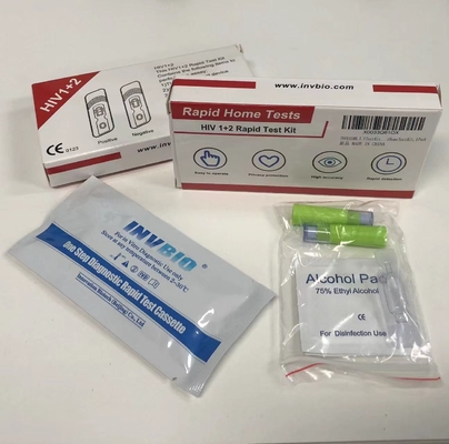 高く敏感な1/2速いHIVテスト キットの家の使用