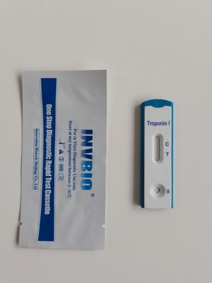 Troponin I Ctniテスト全血/血清/血しょう急速な診断Troponinカード