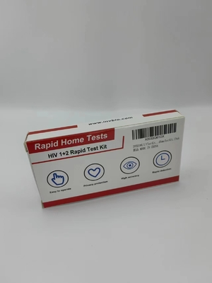 急速な縦の流れは1匹のステップHIV 1を2つのテスト キットの速い検出自宅で助ける