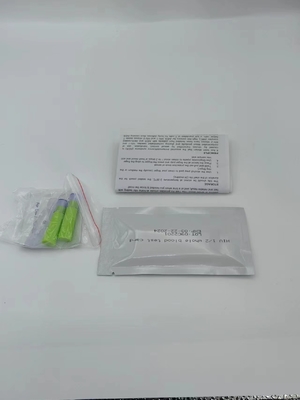 急速な縦の流れは1匹のステップHIV 1を2つのテスト キットの速い検出自宅で助ける