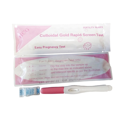 半ばの豊饒テスト キットHcg 1つのステップ妊娠検査の家の使用