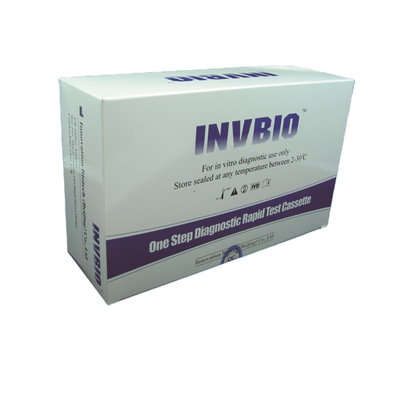 医学IVD Hcg 1枚のステップ妊娠検査カード