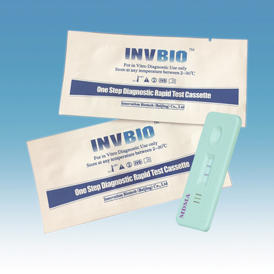4.00mmカセットMDA Tenamfetamine	正確な薬物検査のキット カード