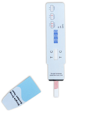 自宅で乱用THCの薬物検査ストリップの薬剤15 Ng/Ml 20ng/Ml