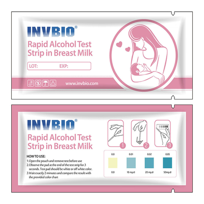 99%の正確さ急速なテスト カセット母乳のアルコール度測定のストリップ