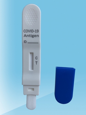 1つのステップ口頭Covid 19急速なテスト キットのロリポップのRtkの抗原自己テスト