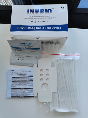 新しいCoronavirusの抗原自己テスト鼻のBfarm PEI EUの承認