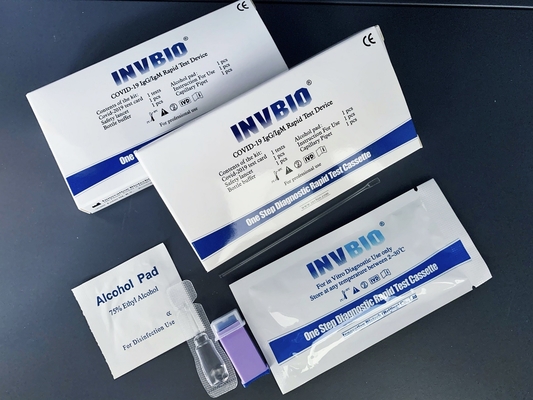 INVBIOをテストしているSARSCoV 2 Coronavirus IgG IgMの抗体テスト キット1のステップ自己