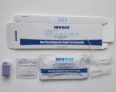 INVBIOをテストしているSARSCoV 2 Coronavirus IgG IgMの抗体テスト キット1のステップ自己