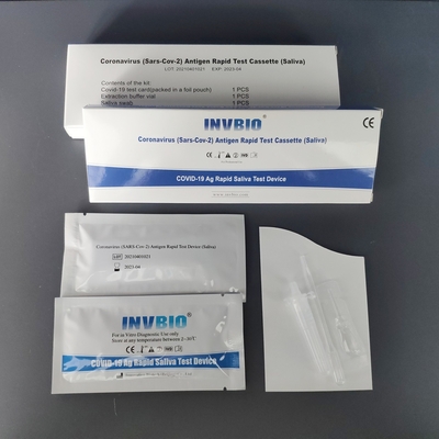Coronavirus Covid 19の自己のRtk Ag唾液のつばテスト100%の特定性