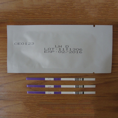 女性LHの排卵急速なテスト ストリップのための15mlU/Ml尿の豊饒テスト キット