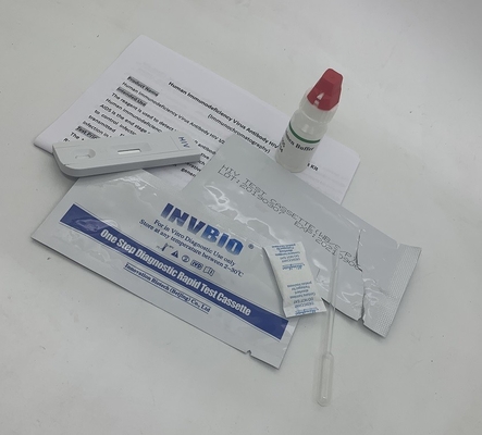 医学IVDの全血三ラインHIV急速なテスト キットの正確さ99%