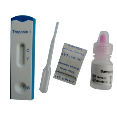 承認されるセリウムとの1ステップ5pcs/Box Troponin I急速なテスト キットの医学の診断