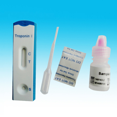 全血のCTnIのTroponin I急速なテスト キット25カセット/箱
