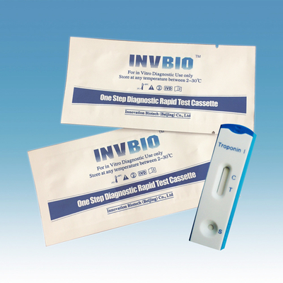 全血のCTnIのTroponin I急速なテスト キット25カセット/箱
