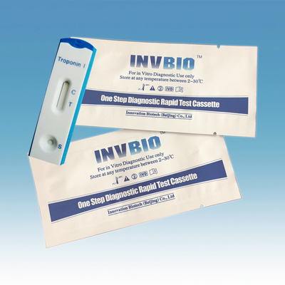 全血のCTnIのTroponin I急速なテスト キット25カセット/箱