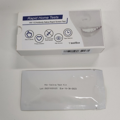 医学Ivdの感染症急速なテスト キット1ステップHIVの唾液